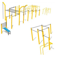 Спортивная площадка для школы Workout №18